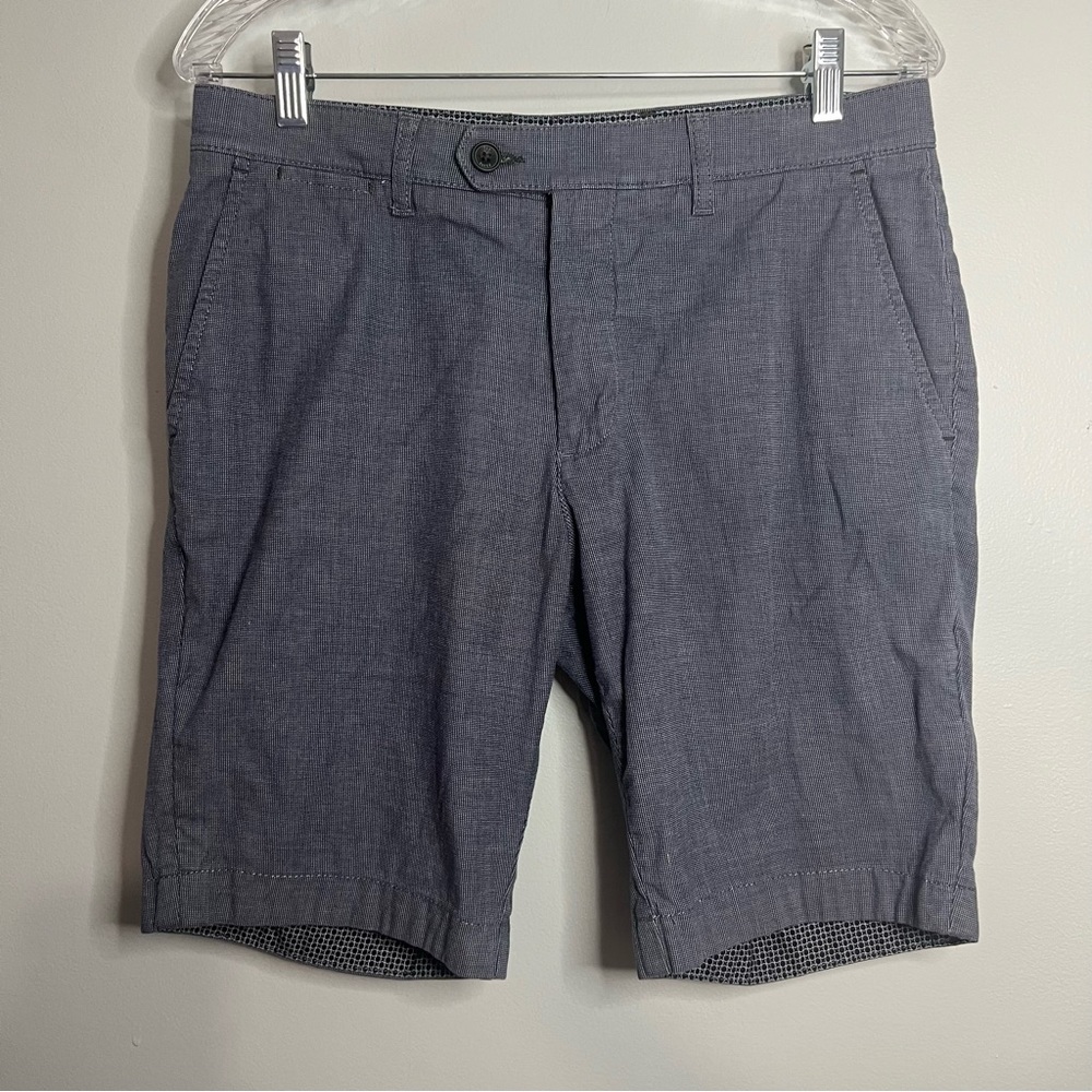 Ted Baker Heathered Blue Casual Shorts 32w